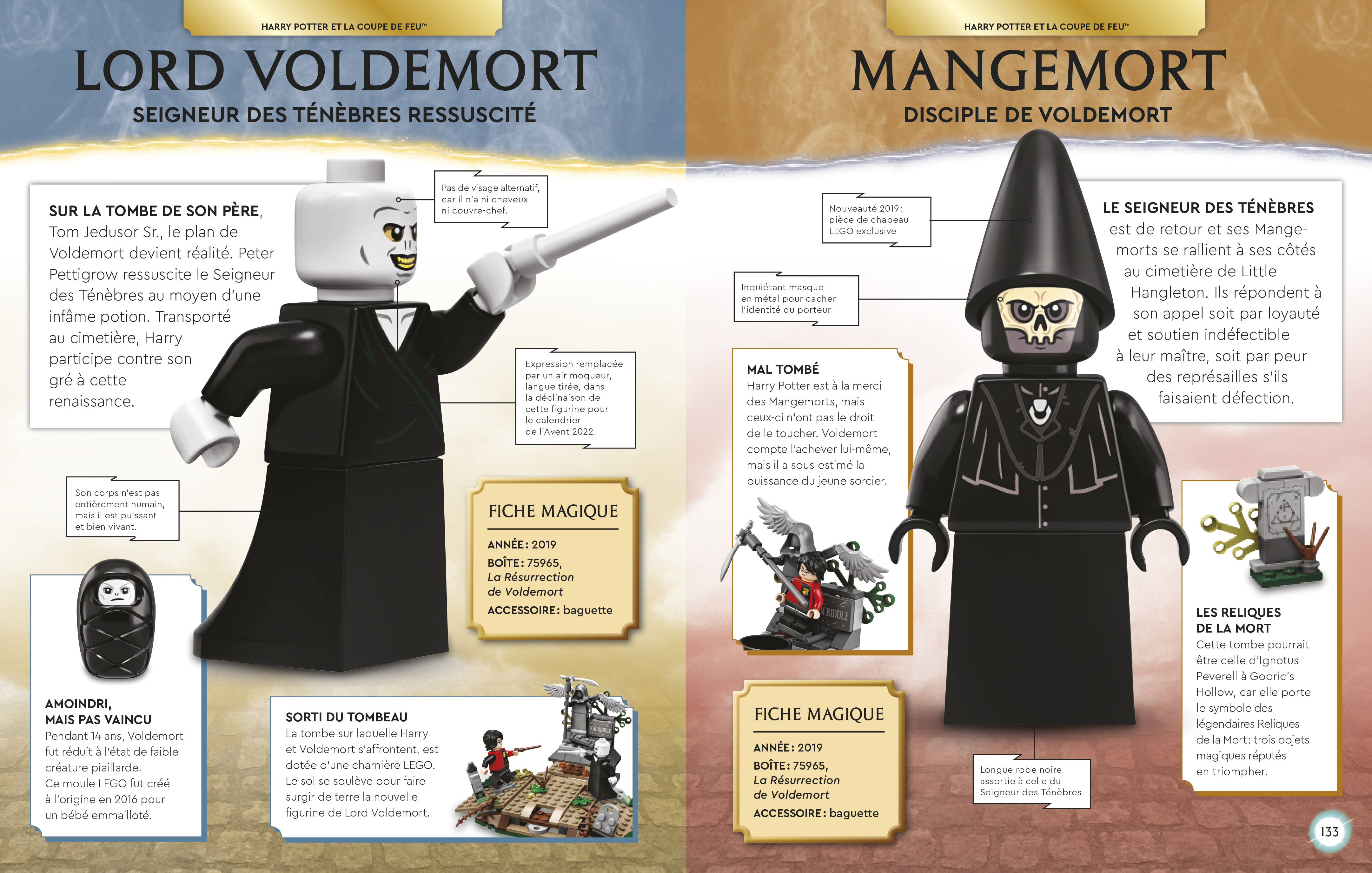 LEGO Harry Potter Encyclopédie des personnages - New Edition + LEGO  Figurine Rita Skeeter - Steelbook Jeux Vidéo